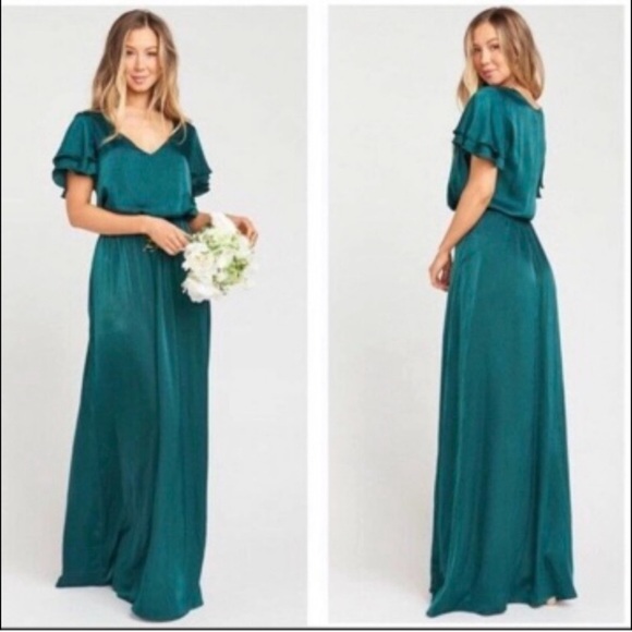 Show me Your Mumu Michelle Flutter Maxi Dress - Picture 13 of 14